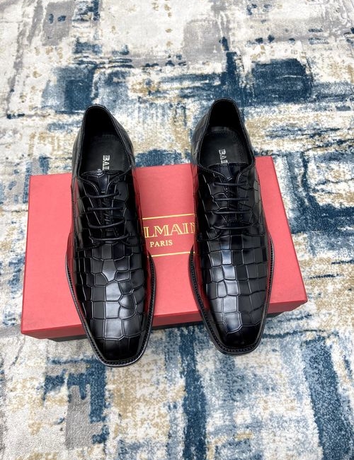 Balmain Leather Sole Formal Leather Shoes