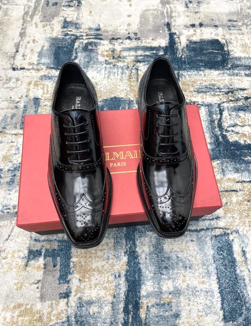 Balmain Leather Sole Formal Leather Shoes