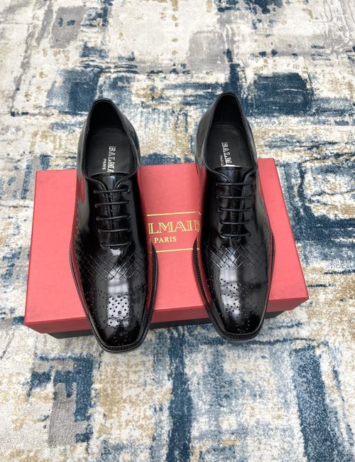 Balmain Leather Sole Formal Leather Shoes