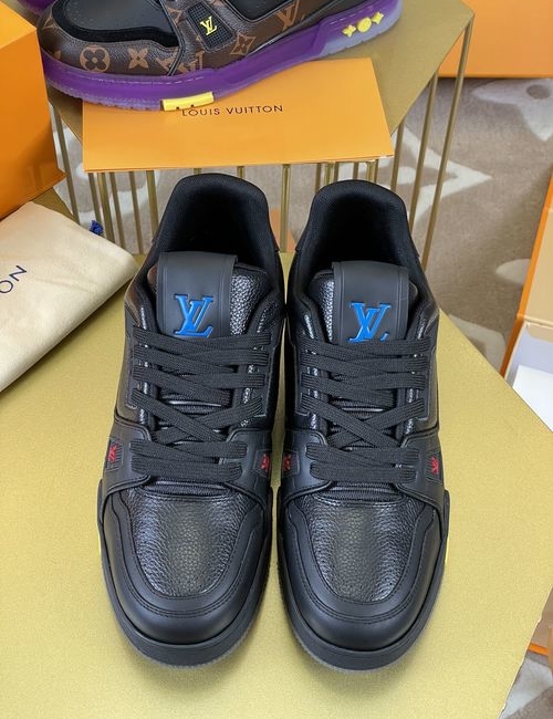 Louis Vuitton LV Silk Cowhide Casual Sneakers