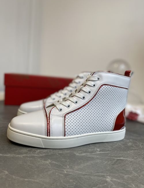 Christian Louboutin High-top 3D Printed Shoes