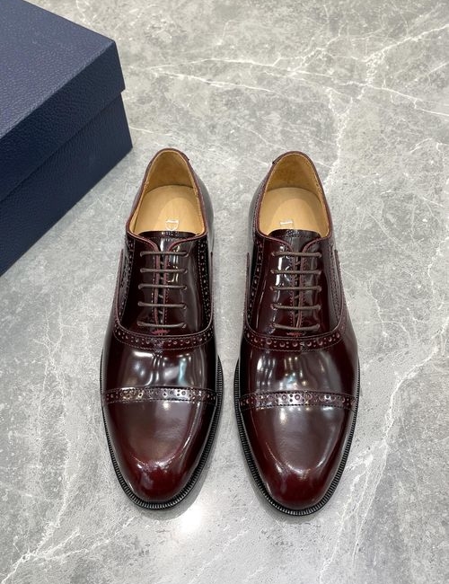 Christian Dior CD Top Quality Formal Leather Shoes With Goodyear Welt