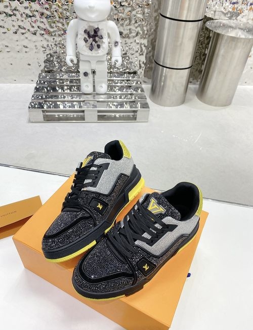 Louis Vuitton LV Trainer Runway Skate Shoe With TPU Outsole