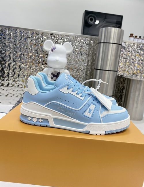 Louis Vuitton LV Silk Cowhide Casual Sneakers