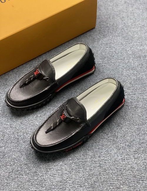 Louis Vuitton LV Luxembourg Samothrace Leather Shoes