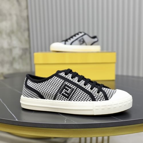 Fendi Domino Series Casual Skate Sneakers