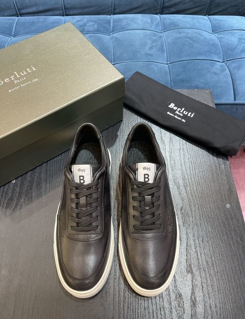 Berluti Hand-colored Leather Sneakers