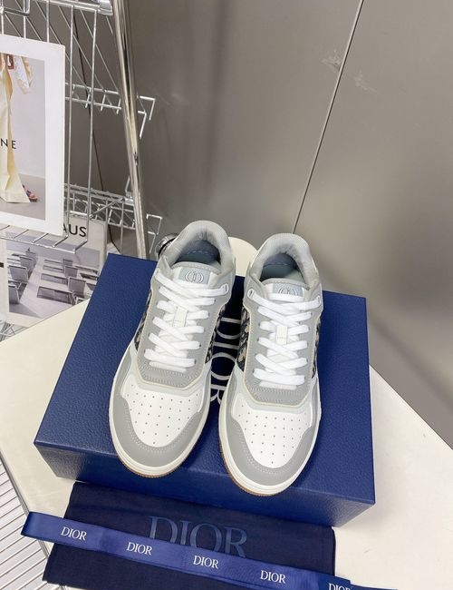 Christian Dior CD B27 Casual Leather Sneakers