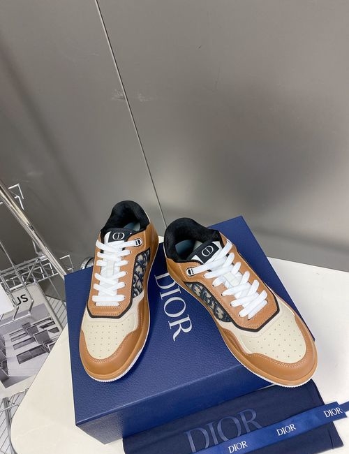 Christian Dior CD B27 Casual Leather Sneakers