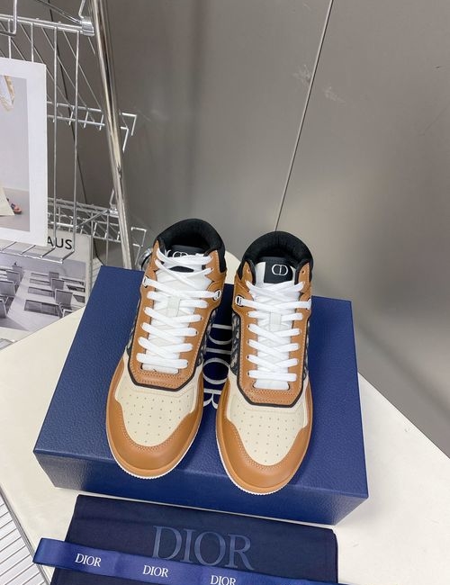 Christian Dior CD B27 Casual Leather Sneakers