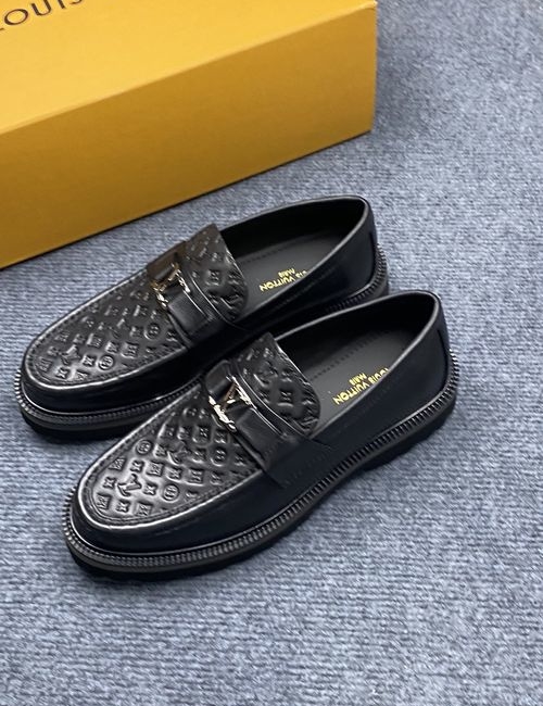 Louis Vuitton LV Luxembourg Samothrace Leather Shoes