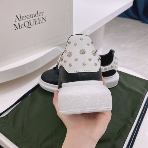 McQueen Rivet Decor Casual Sneakers