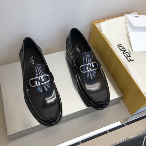 Fendi Premium Leather Loafers