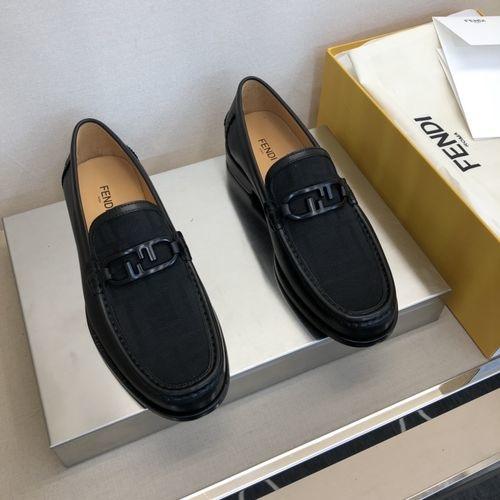 Fendi Premium Leather Loafers