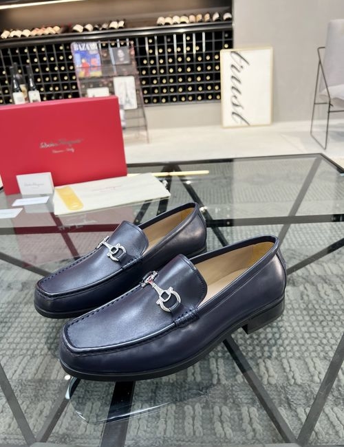 Ferragamo Premium Leather Dress Loafers