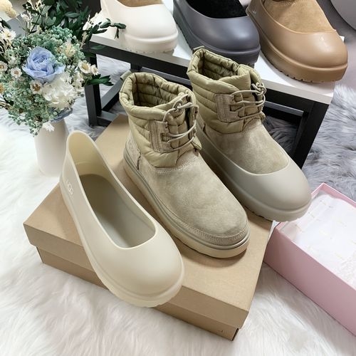 UGG Waterproof Lace-Up Down Snow Boots