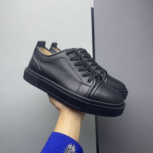 Christian Louboutin Low-top Spike Red Sole Shoes