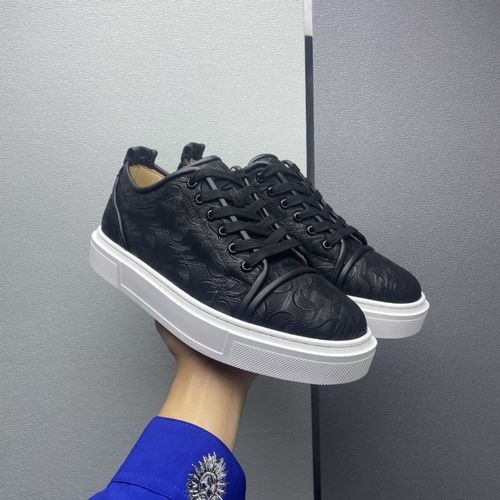 Christian Louboutin Low-top Spike Red Sole Shoes