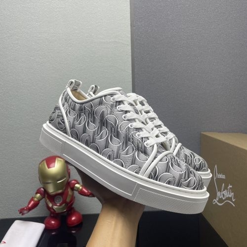 Christian Louboutin Low-top Spike Red Sole Shoes