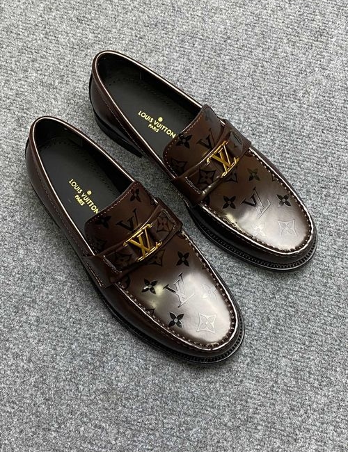 Louis Vuitton LV LUXEMBOURG SAMOTHRACE Genuine Leather Shoes