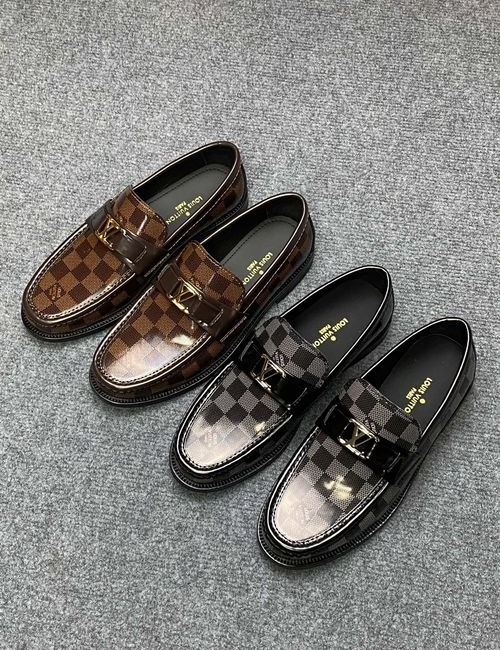 Louis Vuitton LV LUXEMBOURG SAMOTHRACE Genuine Leather Shoes