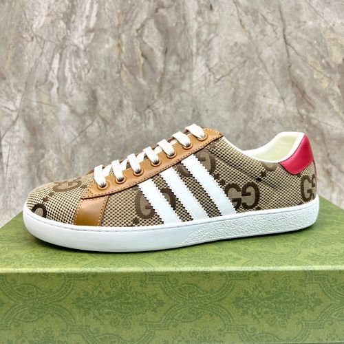 Adidas Jointly Designed Casual Sneakers Lace-up White Shoes Cowhide Lining