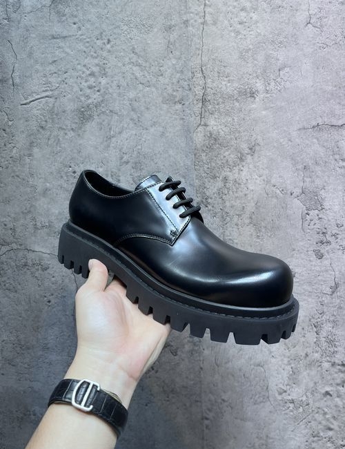 Balenciaga Strike Thick Sole Derby Shoes