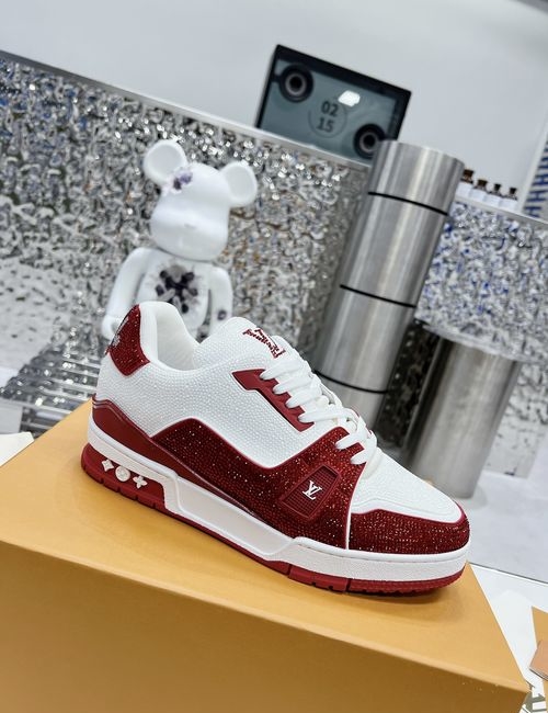Louis Vuitton LV Trainer Runway Skate Shoe With TPU Outsole