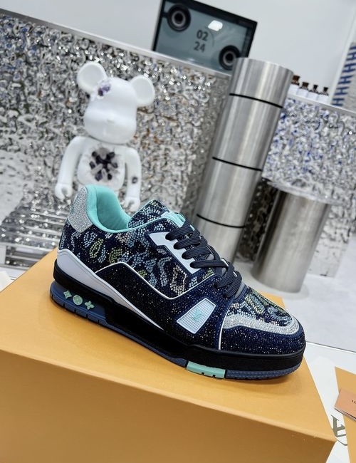 Louis Vuitton LV Trainer Runway Skate Shoe With TPU Outsole
