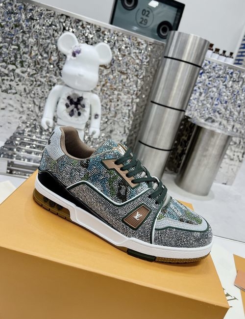 Louis Vuitton LV Trainer Runway Skate Shoe With TPU Outsole