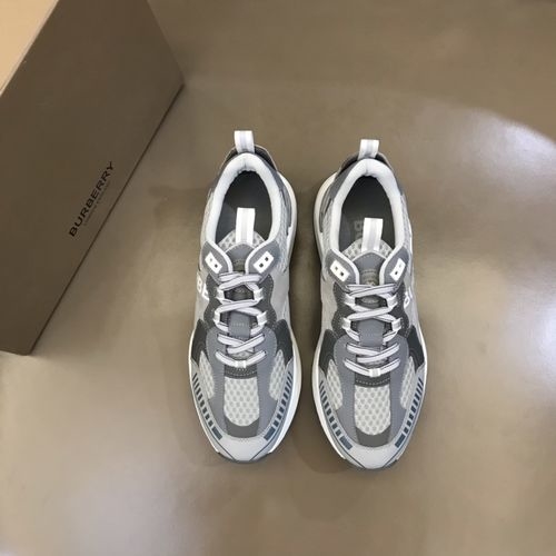Burberry Vintage Plaid Platform Sneakers