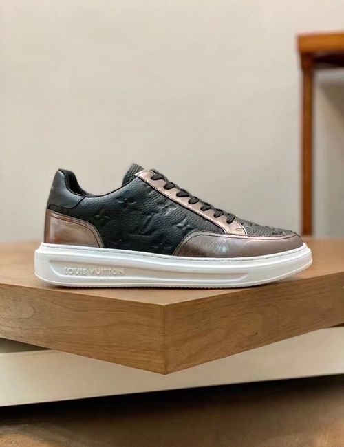 Louis Vuitton LV THE TEN Style Leather Sneakers