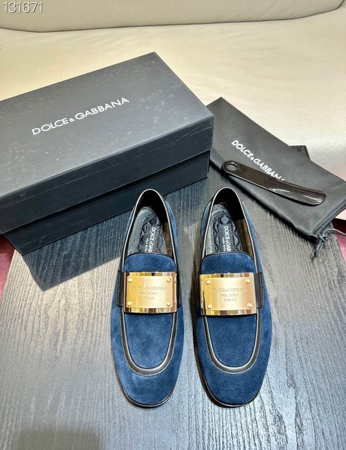Dolce & Gabbana DG Bernini Moccasins With Vintage Charm