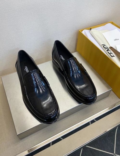 Fendi Premium Leather Loafers