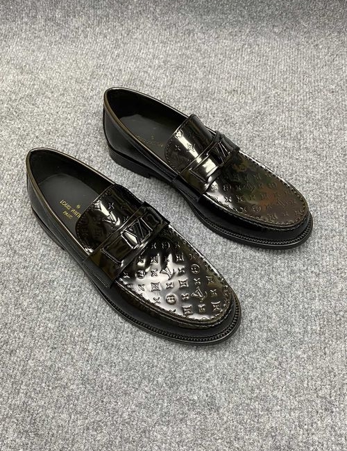 Louis Vuitton LV Luxembourg Samothrace Leather Shoes