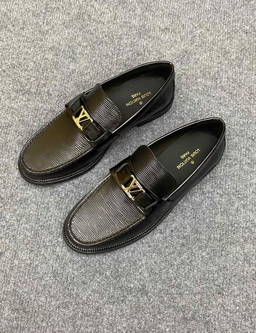 Louis Vuitton LV Luxembourg Samothrace Leather Shoes