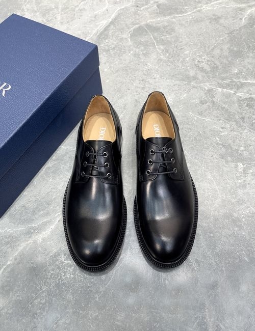 Christian Dior CD Premium Derby Shoes With Leather Sole