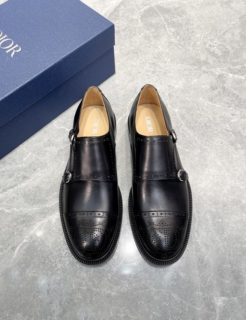 Christian Dior CD Premium Derby Shoes With Leather Sole