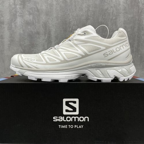 Salomon White Xt-6 Retro Functional Running Shoes