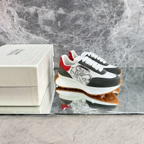 McQueen Oversized Color-block Casual Sneakers