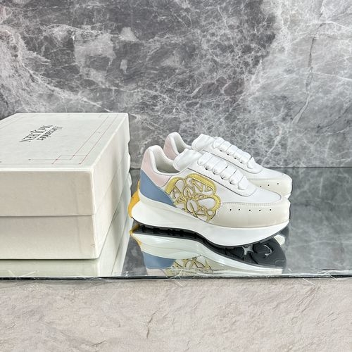 McQueen Oversized Color-block Casual Sneakers