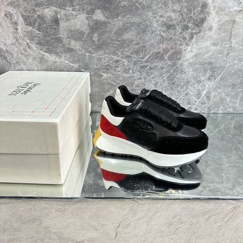 McQueen Oversized Color-block Casual Sneakers