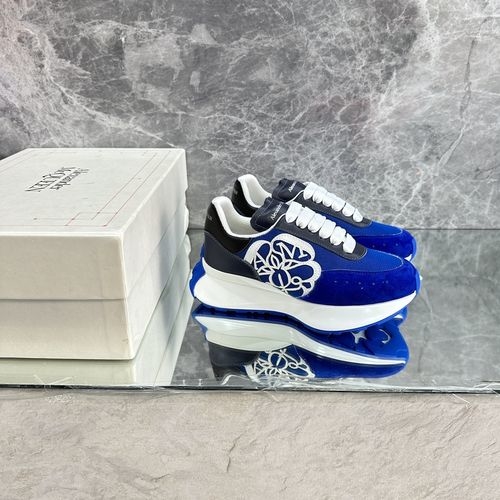 McQueen Oversized Color-block Casual Sneakers