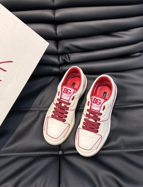 Dolce & Gabbana DG Cowhide Casual Sneakers With Logo