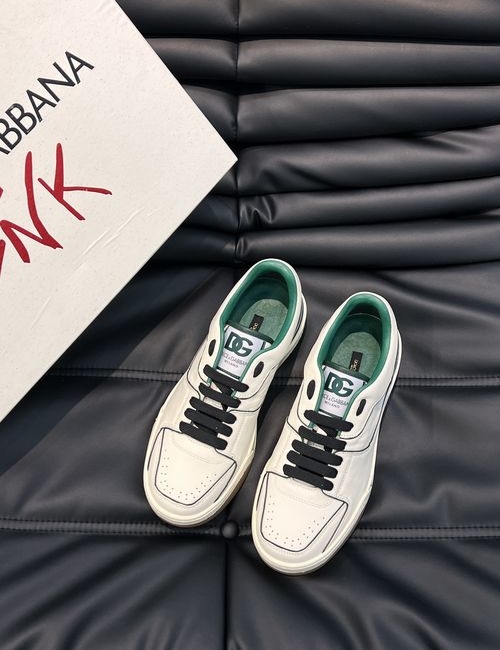 Dolce & Gabbana DG Cowhide Casual Sneakers With Logo