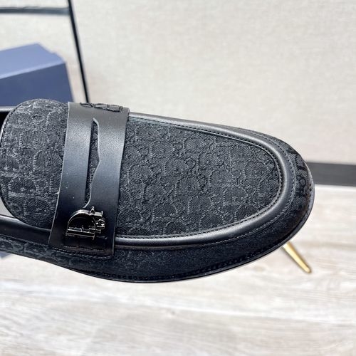 Christian Dior CD Business Casual Leather Shoes