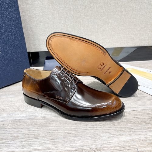 Christian Dior CD Business Casual Leather Shoes