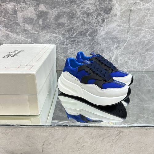 McQueen Upgraded Chunky Sneakers Leather Comfortable
