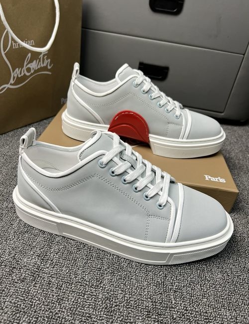 Christian Louboutin Low-top Spike Red Sole Shoes