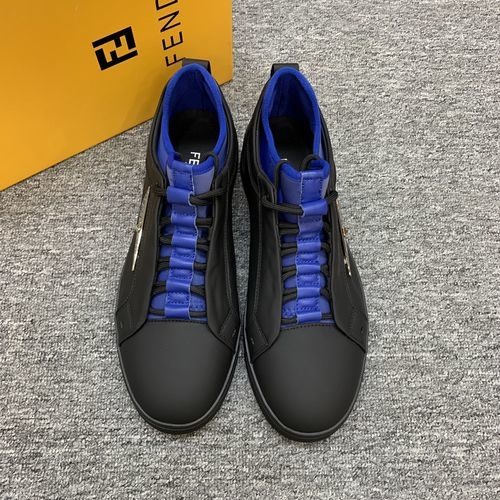 Fendi Cowhide Casual Shoes With Original Sole